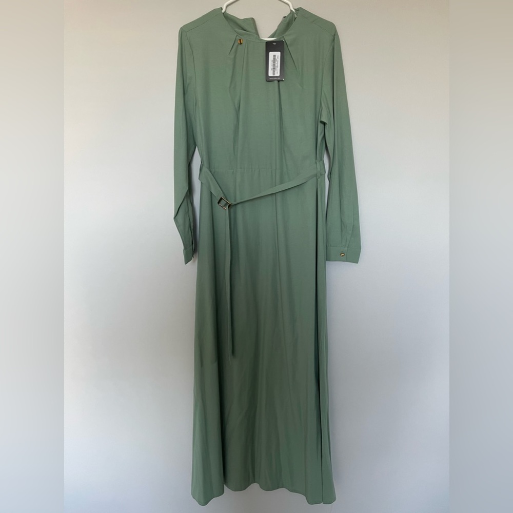 Green abaya maxi dress Abaya Islamic clothing green dress jilbab modest dress